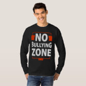 Bullying Awareness No Bullying Zone T-shirt (Voorkant volledig)