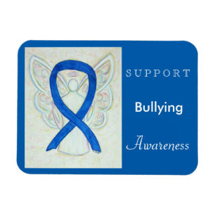 Bullying Awareness Ribbon Angel Magnet Magneet