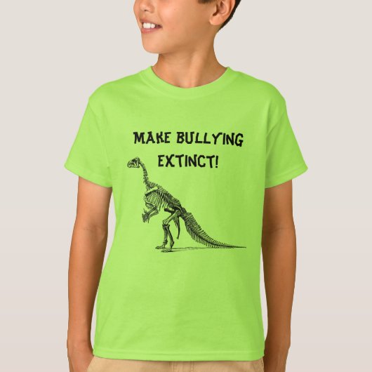 Bullying Extinct T-shirt (Voorkant)