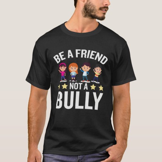 Bullying Kindness Bullies Support Reminder Tolerat T-shirt (Voorkant)