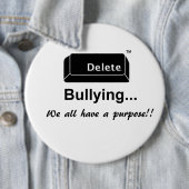 Bullying Pin verwijderen Ronde Button 6,0 Cm (In situ)
