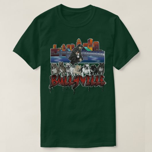 Bullyville Kennels T-shirt (Design voorkant)