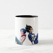 Bulma e vegeta mugs tweekleurige koffiemok (Center)