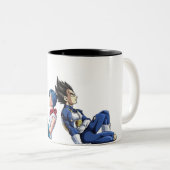 Bulma en Vegeta mokken (Voorkant rechts)