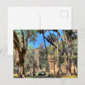 Bulow Plantation, Florida Briefkaart (Voorkant / Achterkant)