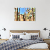 Bulow Plantation Ruins, Florida Canvas Afdruk (Insitu (Slaapkamer))