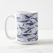Bultrug- en vinvissen koffiemok (Links)