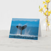 Bultrug, het leven is vol verrassingen, het leven. kaart (Gele Bloem)