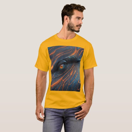 Bultrug oog t-shirt (Voorkant volledig)