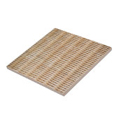 bultrug tegeltje (Zijkant)