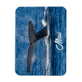 Bultrug walvis afbeelding op Maui Magneet (Verticaal)