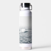 bultrug walvis kalf waterfles (Achterkant)