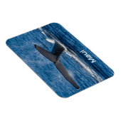 Bultrug walvisstaart flexibele magneet (Rechterzijde)