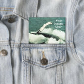 Bultrug Whale Beauty Breaking: Button (Insitu)