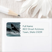 Bultrug Whale Mailing Label (Insitu)