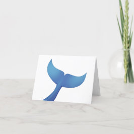 Bultrug Whale Tail V2 Bedankkaart