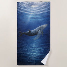 Bultrugstrandhanddoek Strandlaken