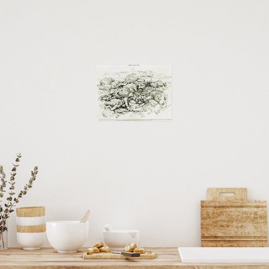 Bulwana "Long Tom" Firing Poster (Keuken)