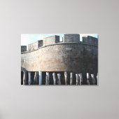 Bulwark ForTS Saint Malo Brittany Canvas Afdruk (Voorkant)