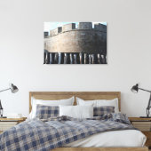 Bulwark ForTS Saint Malo Brittany Canvas Afdruk (Insitu (Slaapkamer))