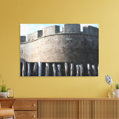 Bulwark ForTS Saint Malo Brittany Canvas Afdruk (Insitu (Woonkamer))