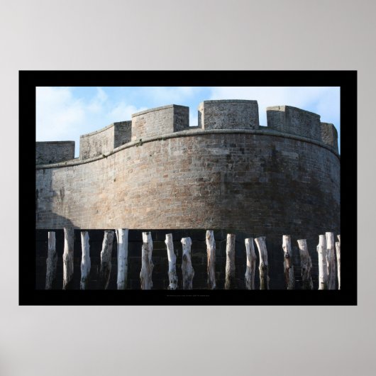 Bulwark ForTS Saint Malo Brittany Poster (Voorkant)