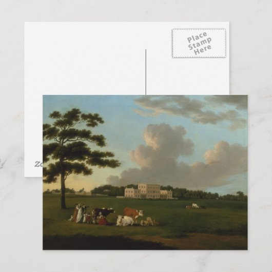 Bulwell Hall, Nottingham Briefkaart (Voorkant / Achterkant)