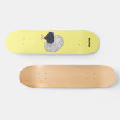 Bulwer's cartoon persoonlijk skateboard (Horizontaal)