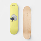 Bulwer's cartoon persoonlijk skateboard (Voorkant)
