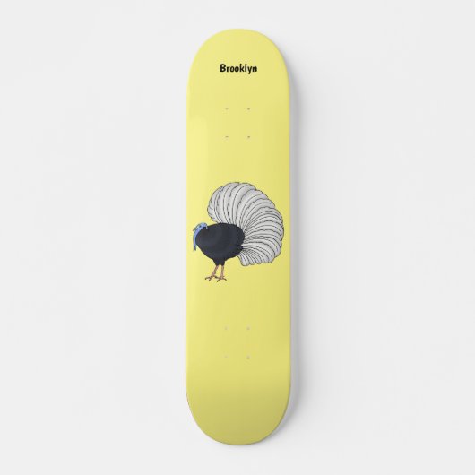 Bulwer's cartoon persoonlijk skateboard (Voorkant)