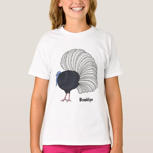 Bulwer's cartoon t-shirt (Voorkant)