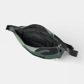 Bum bag - Legerkleur - Groen Heuptasje (Open)