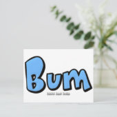 Bum Briefkaart (Staand voorkant)