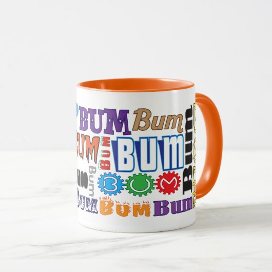 Bum Coffee-Mok Mok (Voorkant rechts)