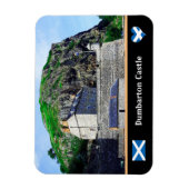 Bumbarton Castle, Dumbarton Rock, Schotland Magneet (Verticaal)