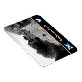 Bumbarton Castle, Dumbarton Rock, Schotland Magneet (Rechterzijde)