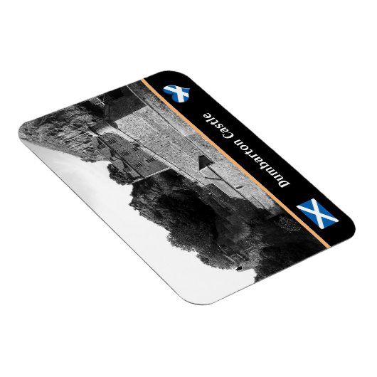 Bumbarton Castle, Dumbarton Rock, Schotland Magneet (Rechterzijde)