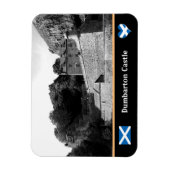 Bumbarton Castle, Dumbarton Rock, Schotland Magneet (Verticaal)