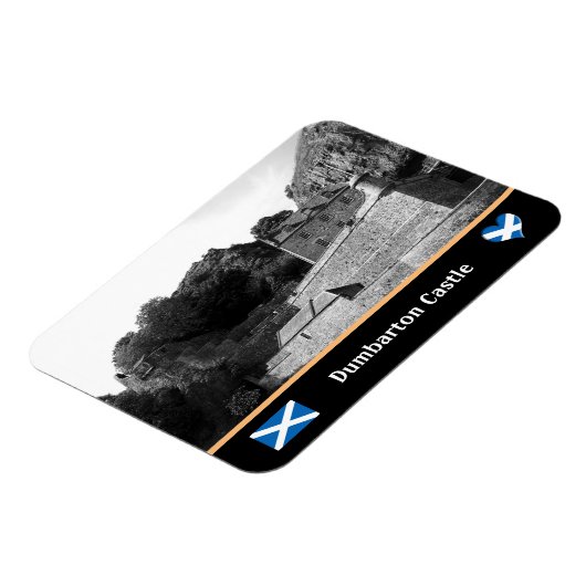 Bumbarton Castle, Dumbarton Rock, Schotland Magneet (Linkerzijde)