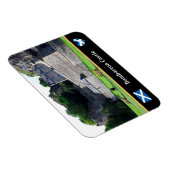 Bumbarton Castle, Dumbarton Rock/Scotland Magnet Magneet (Rechterzijde)