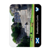 Bumbarton Castle, Dumbarton Rock/Scotland Magnet Magneet (Verticaal)