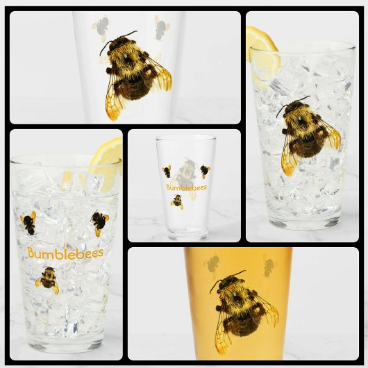 Bumbelbijen optische illusie fotografisch glas