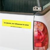 Bumber Sticker salement jaune (Op Truck)