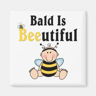 Bumble Baby Bee Bald is prachtig Magneet