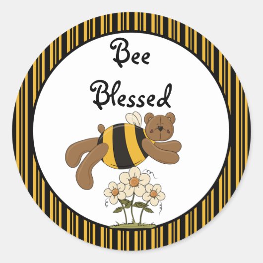 Bumble Bears Blessed Sticker (Voorkant)