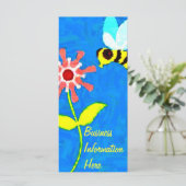 Bumble Bee 2012 Calendar Bladwijzer Rack Kaart (Staand voorkant)