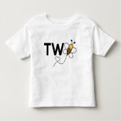 Bumble bee 2 2e verjaardag kinder shirts (Voorkant)