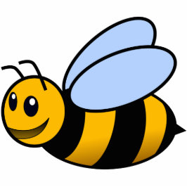 Bumble Bee. 2 x 3 inch Staand Fotobeeldje