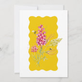 Bumble Bee A Sweet Honey Is Coming Kaart (Achterkant)