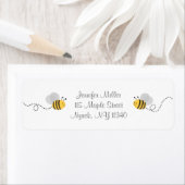 Bumble Bee Adresetiketten Etiket (Insitu)